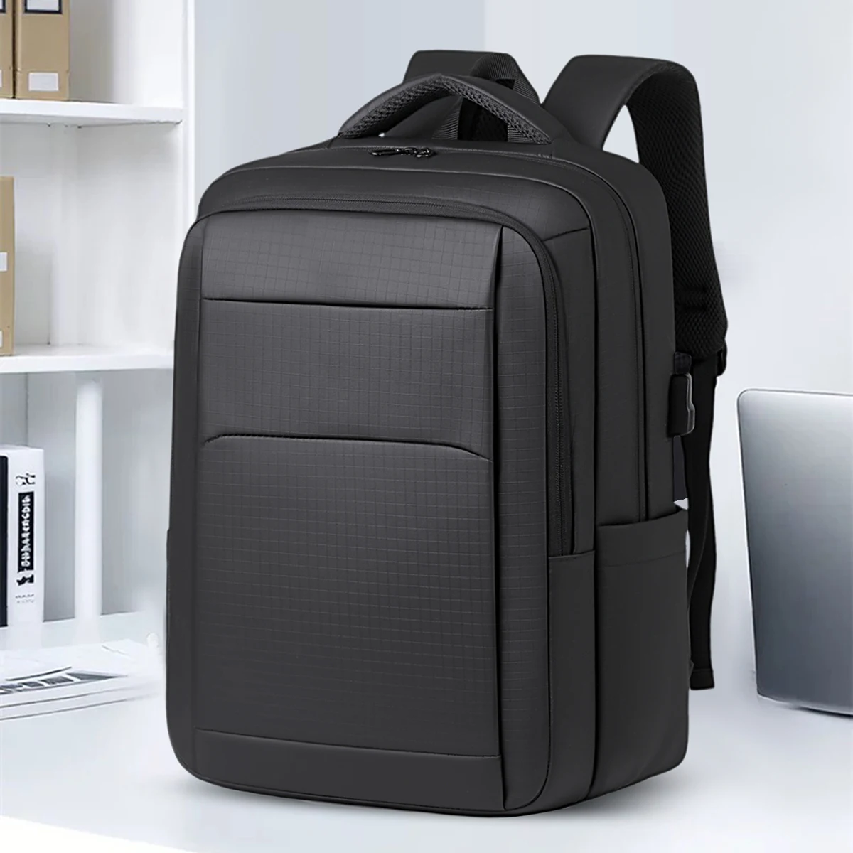

Backpack for Men, Large Capacity, Lightweight Travel Backpack, Commuting Business Computer Bag, High School and College Student Bag