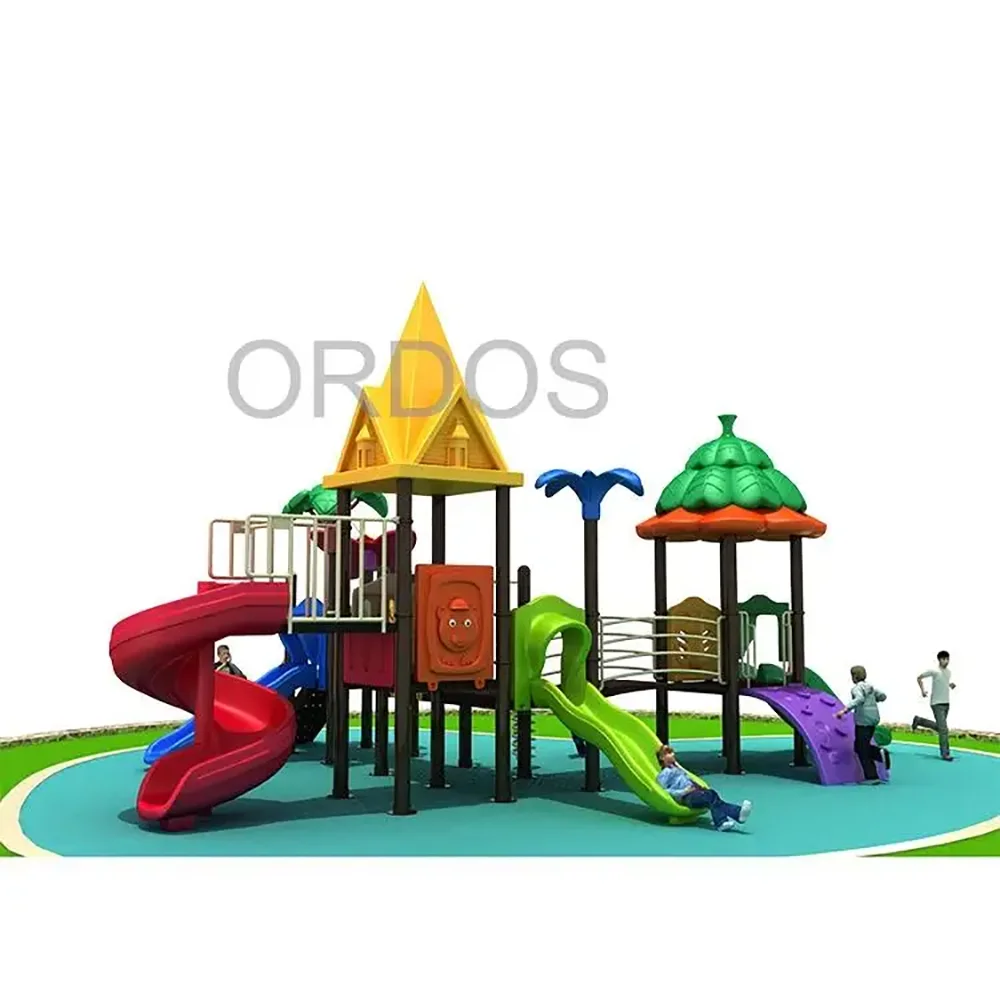 Professional Pre-school Plastic Play Ground Children Outdoor Playground Slide