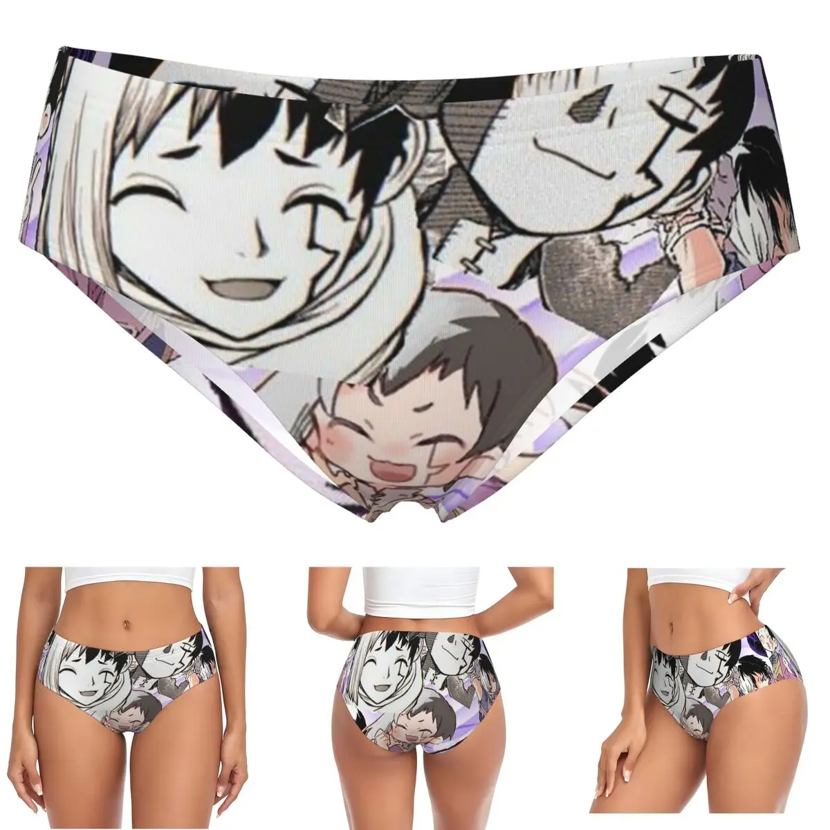 

Трусики в стиле аниме Custom Gen Asagiri Dr Stone Apan, женские удобные трусы, нижнее белье, дышащие женские трусы