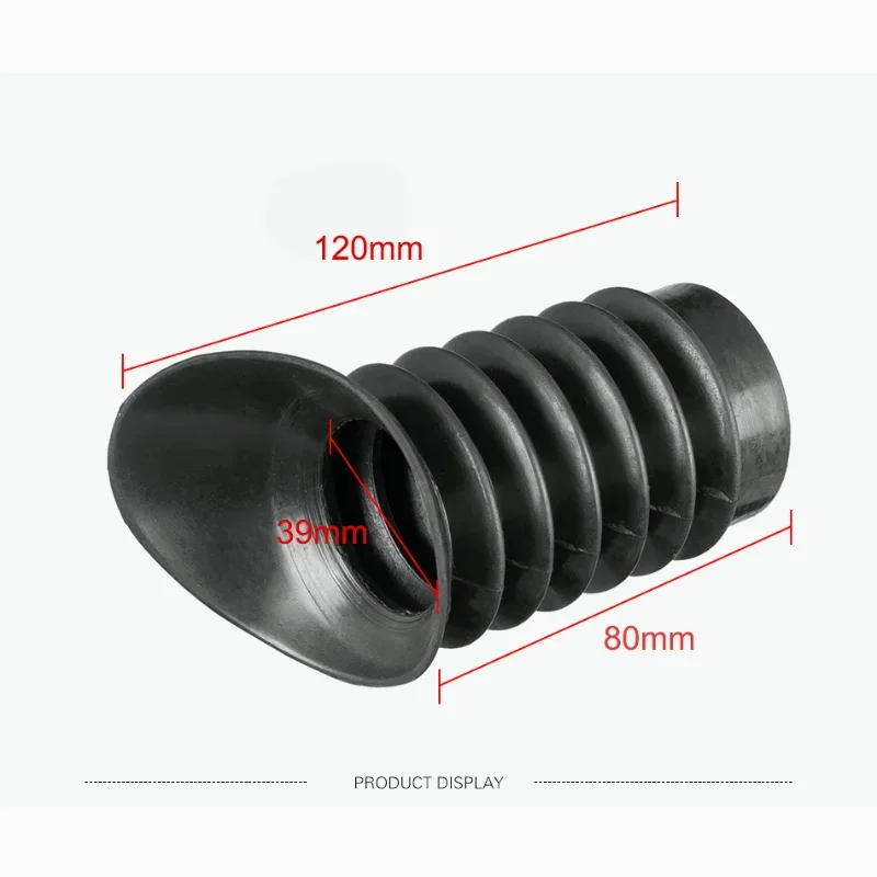 39mm Flexible Scalability Ocular Soft Rubber Cover Eye Protector Cover Airsoft Rifle Scope Telescope Hunting Gun Accessories