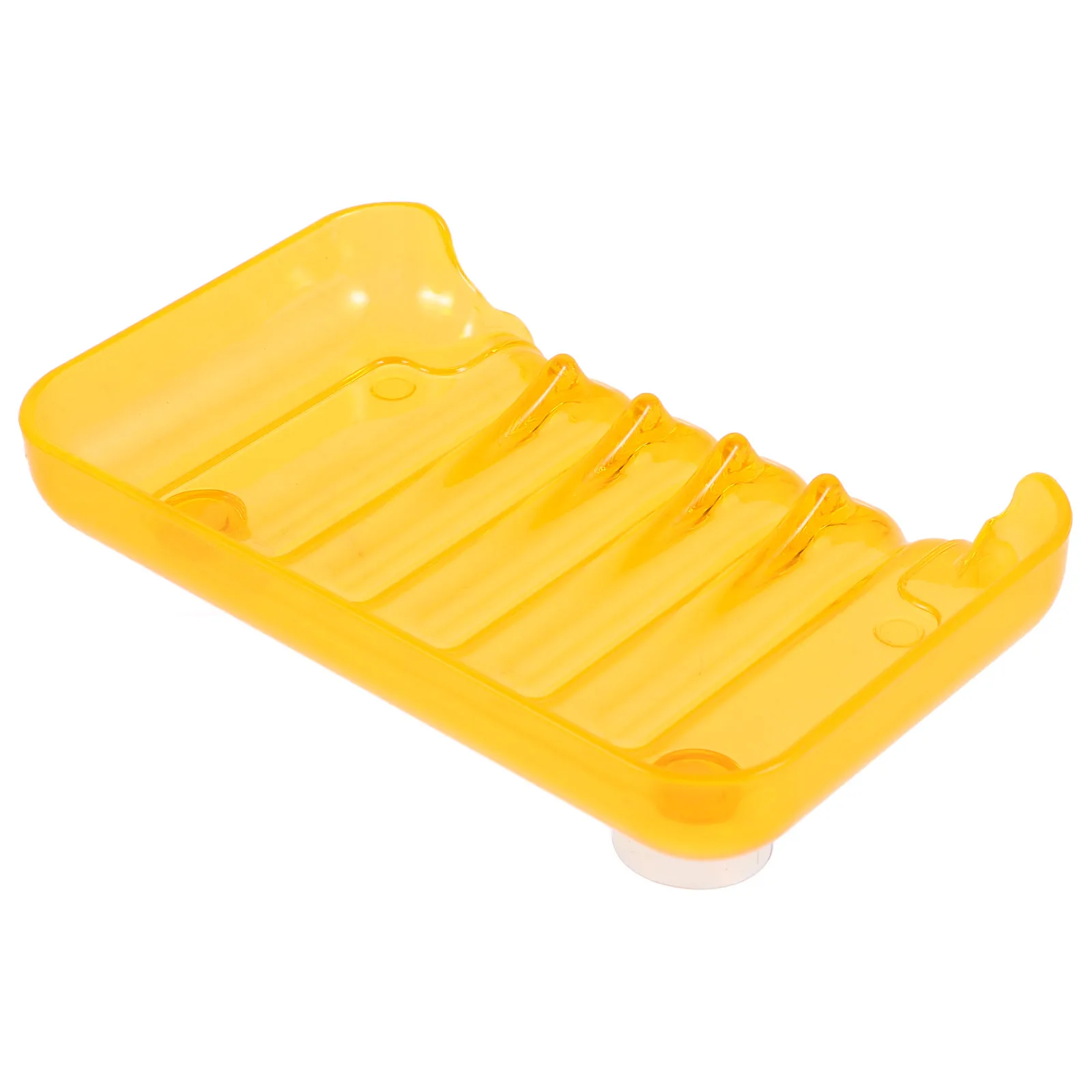 

Suction Cup Soap Dish Orange 2 Suckers Wall Mount Ceramic Glass Stainless Steel Strong Hollow Water Drainage Kitchen Decorative