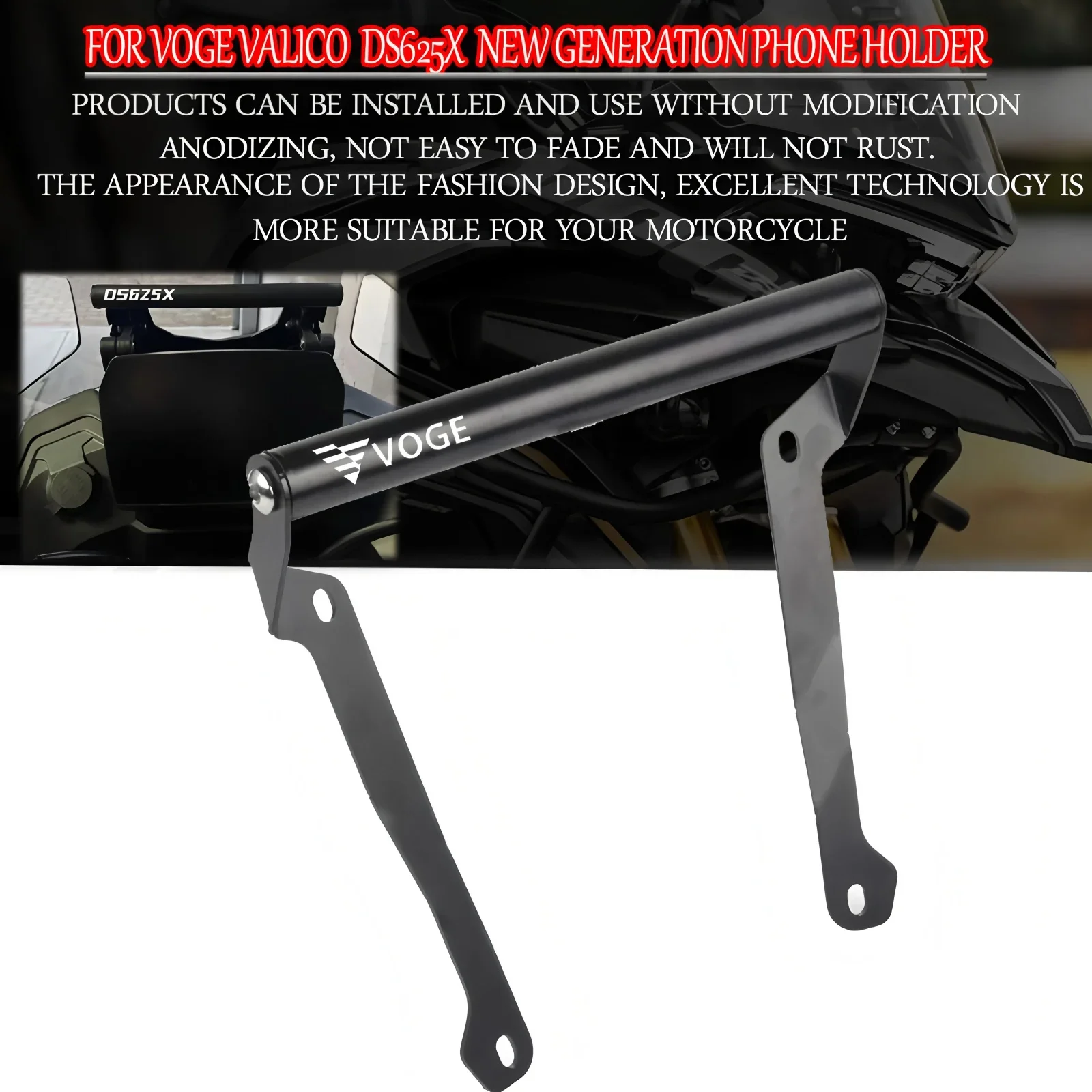 

Motorcycle Accessories Mobile Phone Holder Stand Support GPS Navigation Bracket For VOGE Valico 625DSX DSX625 DS625X DSX 625 DSX
