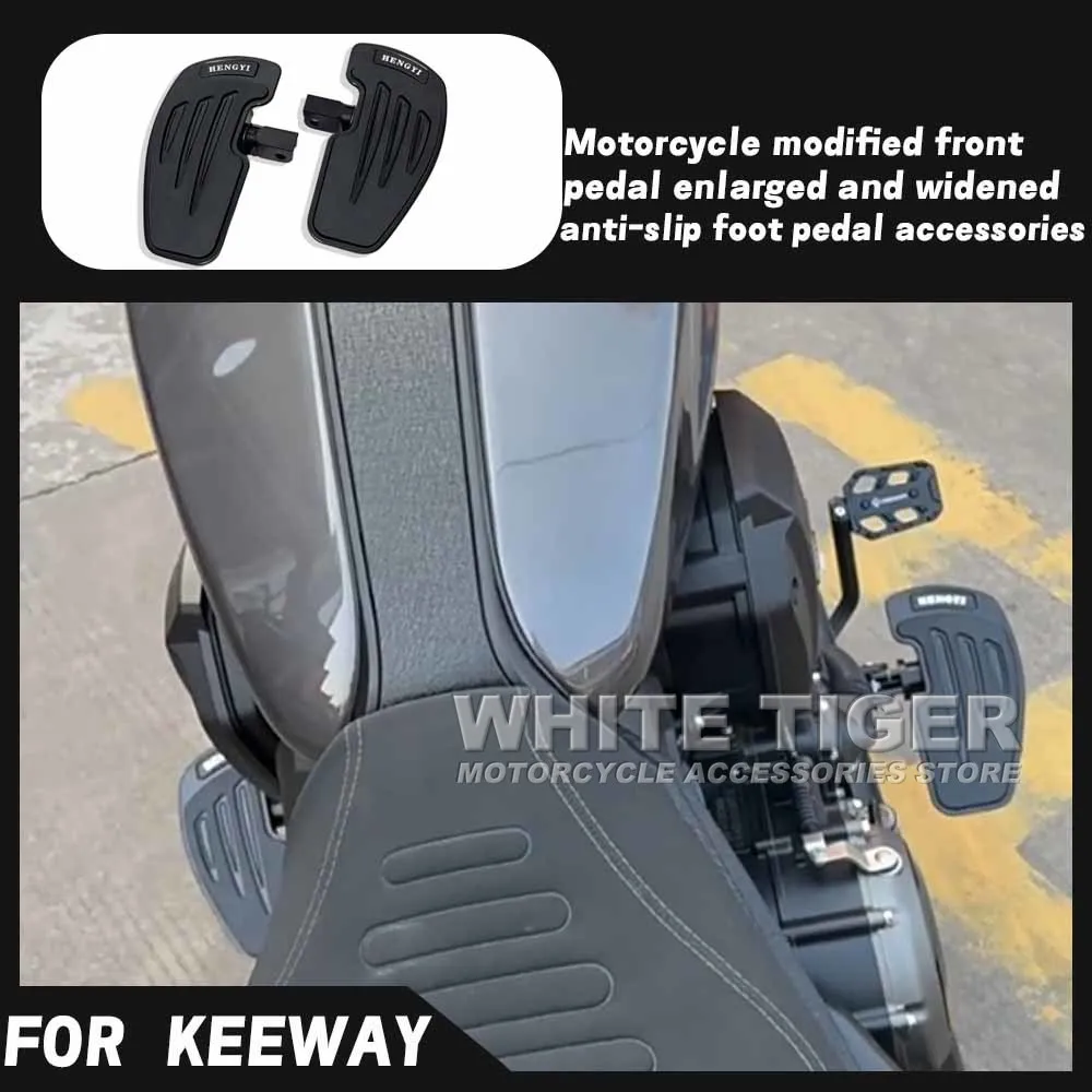 

Modified Pedal Front Pedal Enlarged and Widened Anti-slip Footboard Aluminum Alloy FOR Keeway Benda LFC 700 LFC-700 LFC700