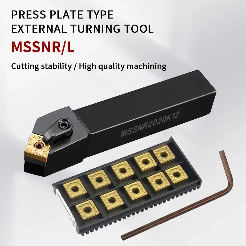 MSSNR1616H12/MSSNL2020K12/MSSNR3232P12 External turning tools, CNC machining tools