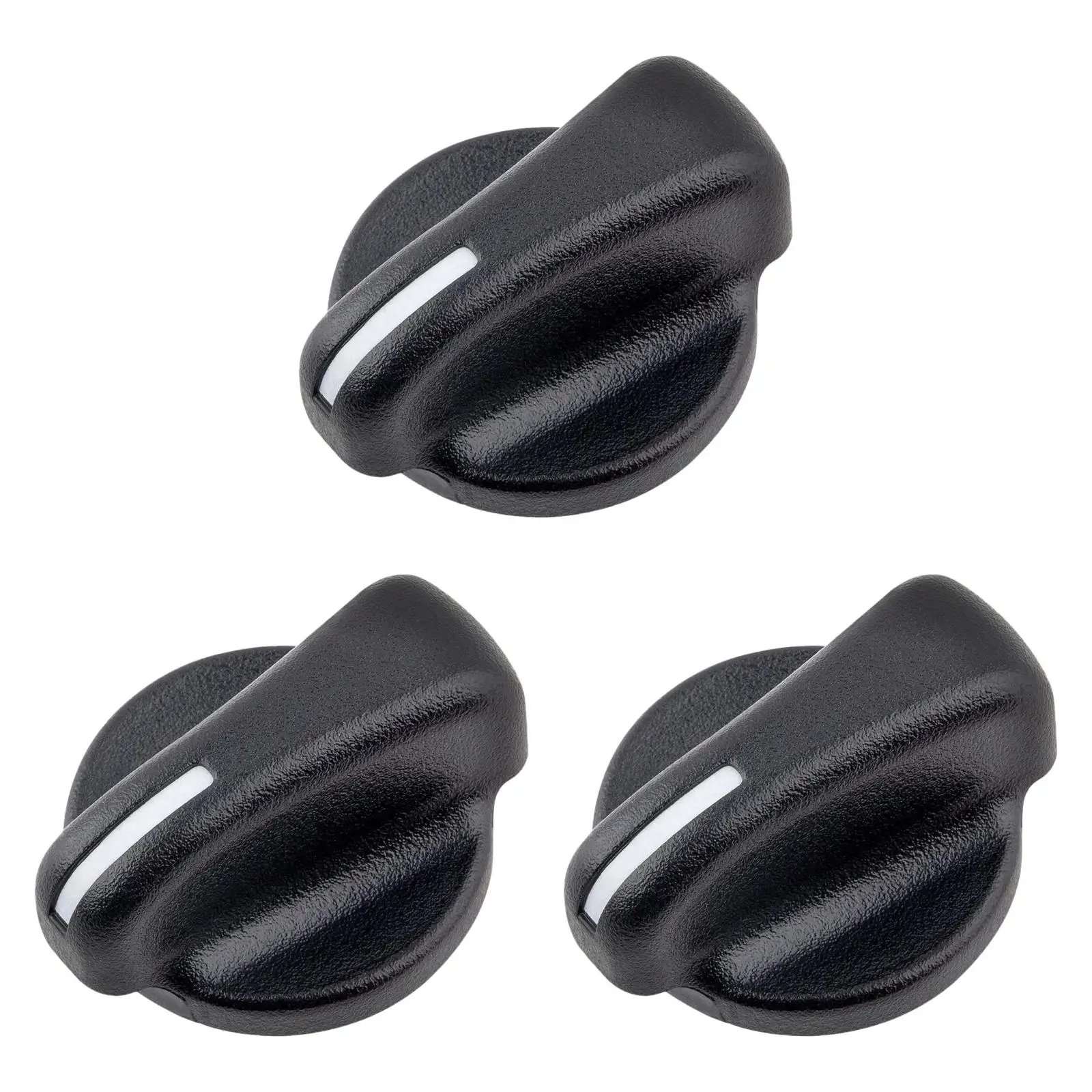 

Heater Accessories Climate Control Knobs Easy Handling ABS Black for RAM 1500 2500 Van Wrangler 1999 2003 Repair Kit