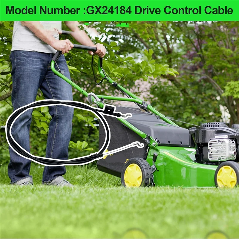 2025 تريند GX24184 كابل لجون ديري ، متوافق مع الموديل JS26 JS28 JS36 JS38 JS46 JM26 JM36 JM46 دفع جزازة العشب #5