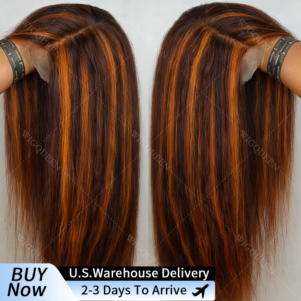 

Ультракомфортные парики из вьетнамских волос 4/350 Highlight, плотность 200%, с кружевом 13x4, омбре, коричнево-русый, кудрявые, прямые, 5x5, из натуральных волос