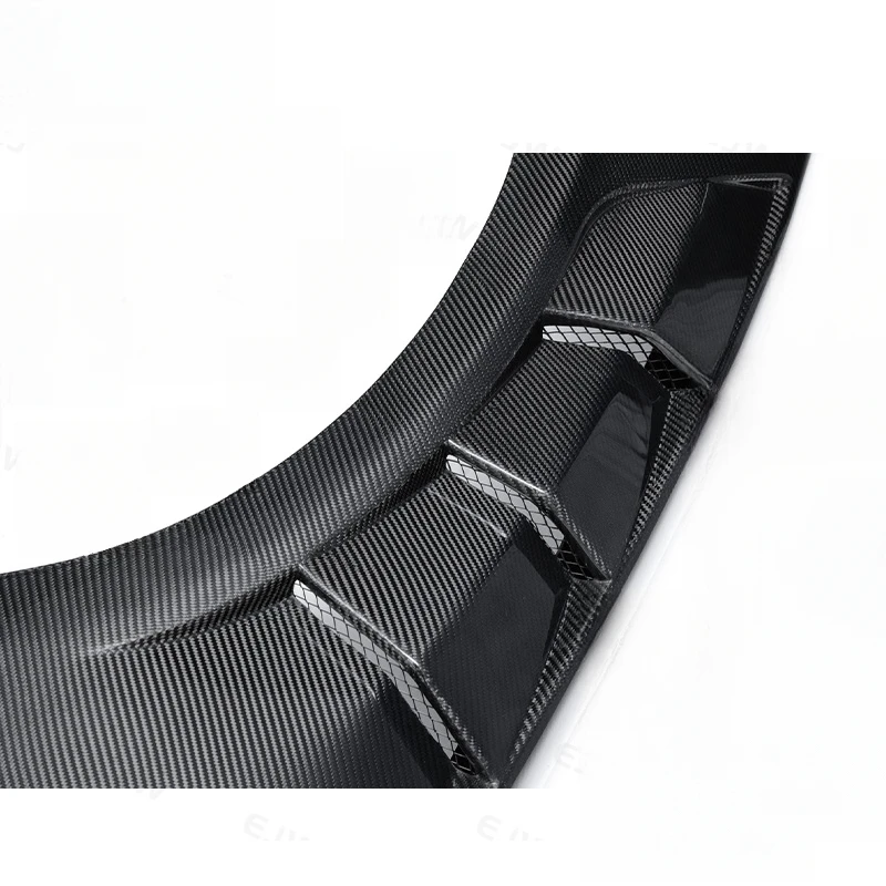 Premium EJW Perforated Carbon Fiber Fenders Fit 2015-2023, Protective Decorative Auto Retrofit Upgrade Accessories