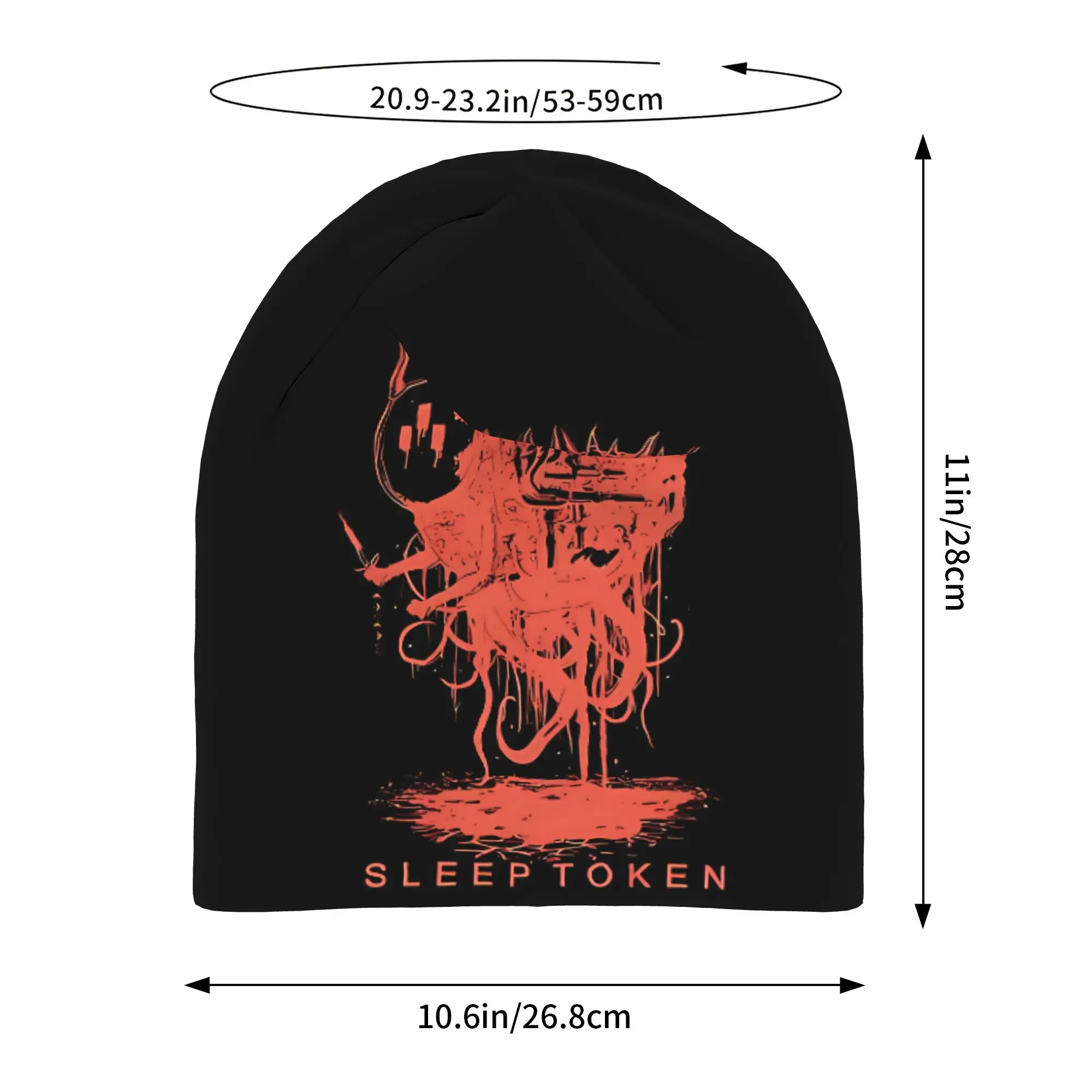 The White Creature Hat Fashion Caps Men Women Sleeps Tokens Skullies Beanies Ski Caps Soft Bonnet Hats