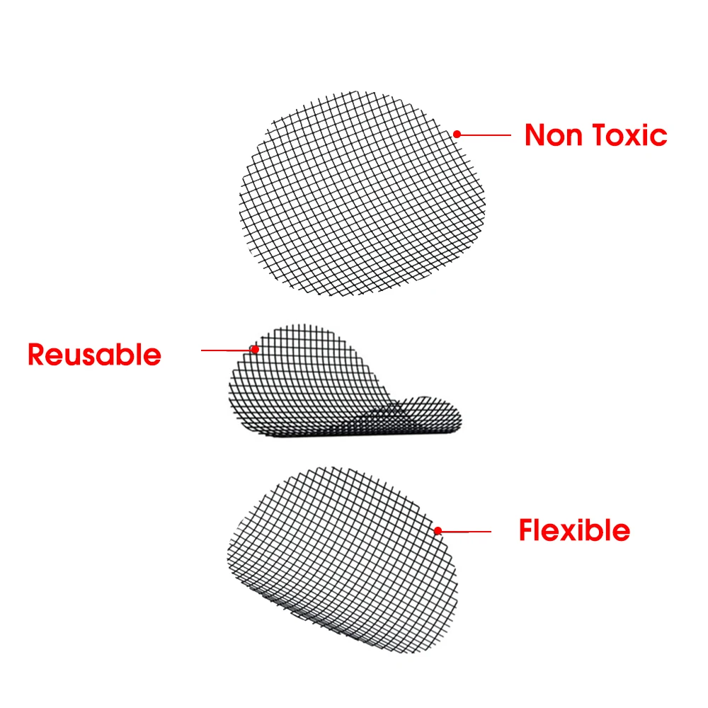 50/100PCS Flower Pot Hole Mesh Pad Round Drainage Hole Screens Mat Prevent Soil Loss for Garden Plant Bonsai Bottom Grid Gasket