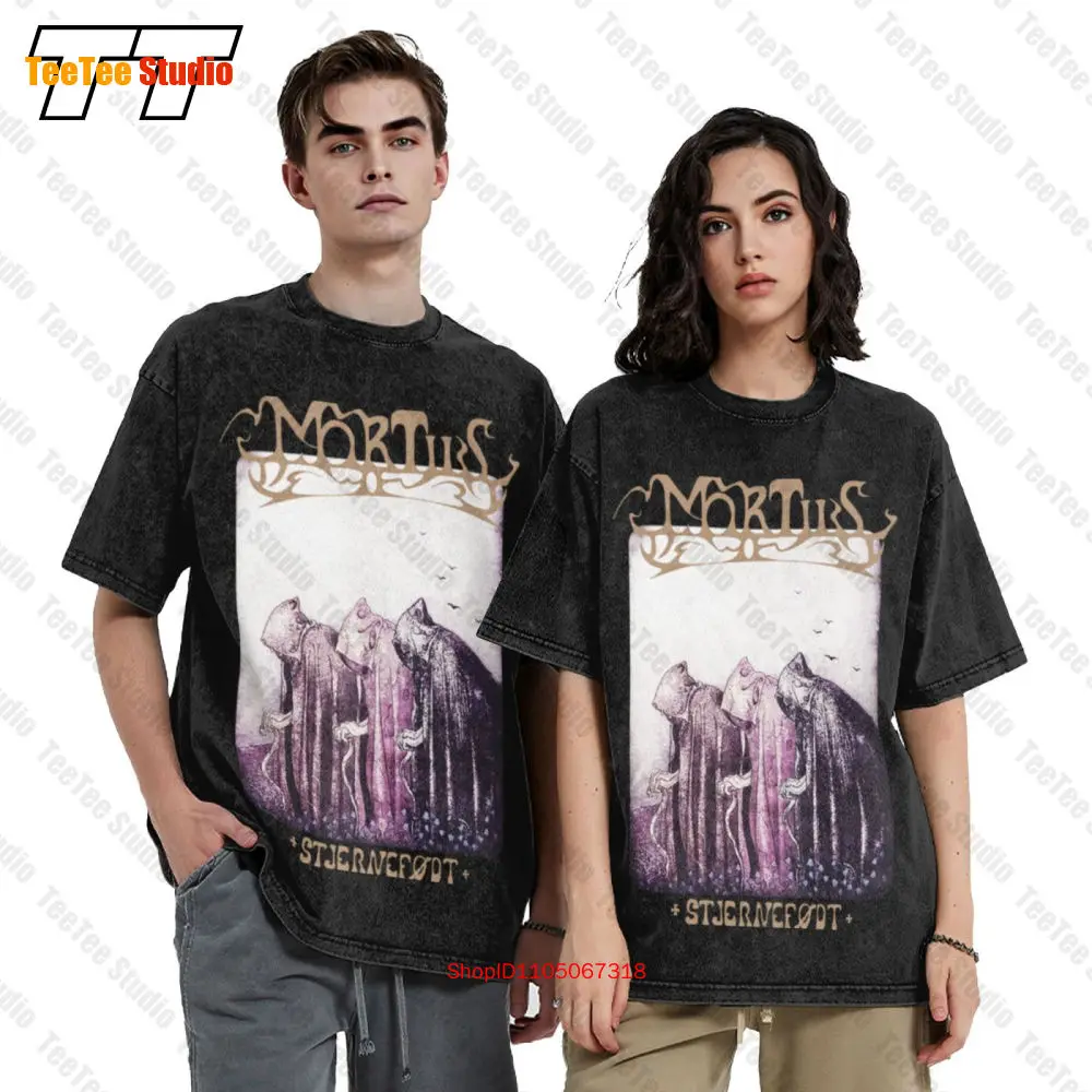 Mortiis - Stererfodt Ts تي شيرت عتيق كبير الحجم J9J8