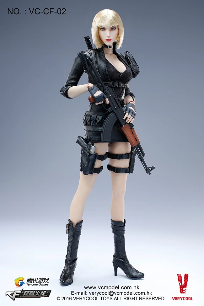 VERYCOOL VC-CF-02 1/6 Female Soldier Fire Wire Series Mandala The Protector Full Set 12'' Action Figure Model Toy In Stock