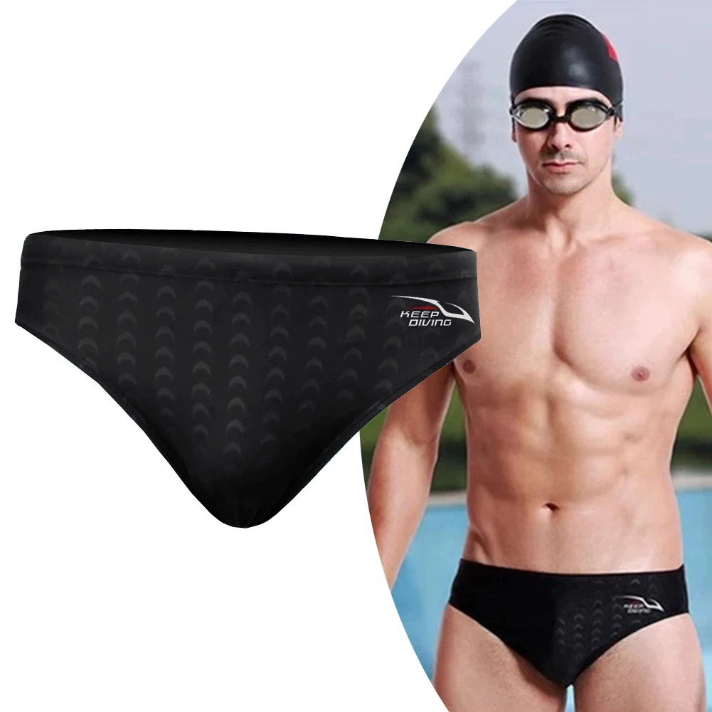 

Men's Swimwear Swim Briefs Bikini Beachwear Underwear S-XXL Breathable Quick Drying Professional Racing Swimming Trunks