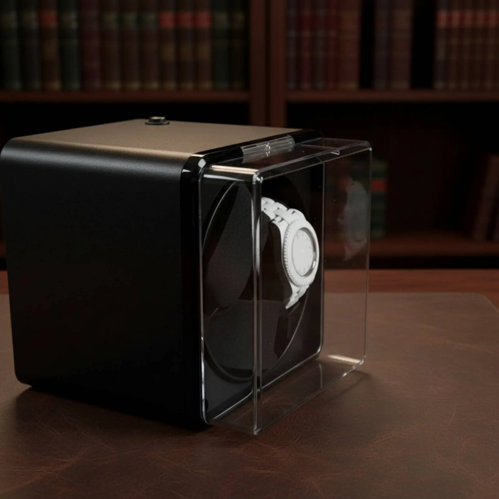 

Автоматический виндер для часов с 4 режимами вращения, 3 отсеками, двойным питанием, бесшумным двигателем для спальни, безопасный.