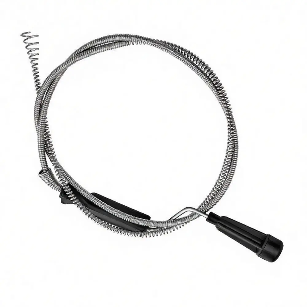 Durable Spring Steel Drain Cleaner Pipe Snake Flexible Plumbing Auger For Home Kitchen Sink Shower Toilet Clog Removal