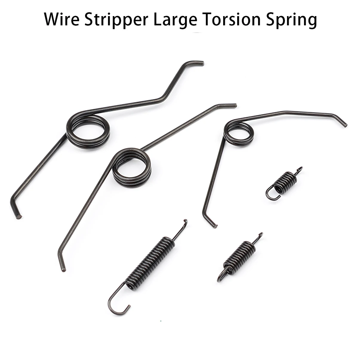 

2 Pcs Pincers Large Torsion Spring Tension Spring Wire Stripper Metals Accessory Part Electrician Cable Customized