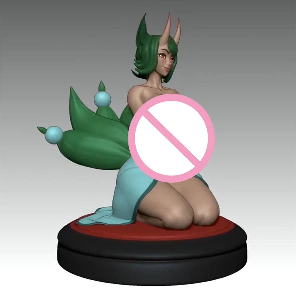 

1/24 3d Print Model Kit Belle Mako Doll NSFW Resin Unassembled Figure Model Kit DIY Miniature Reduction Statue Unpainted Kit