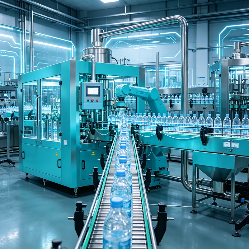 Factory Direct Sale Low Failure Rate Cost Effective Small Fully Automatic 3 in 1 Mineral Water Filling Machine