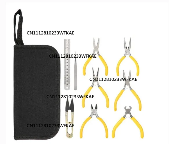 Watch repair tools, jewelry set, pliers, multifunctional, 9-piece set, tool kit