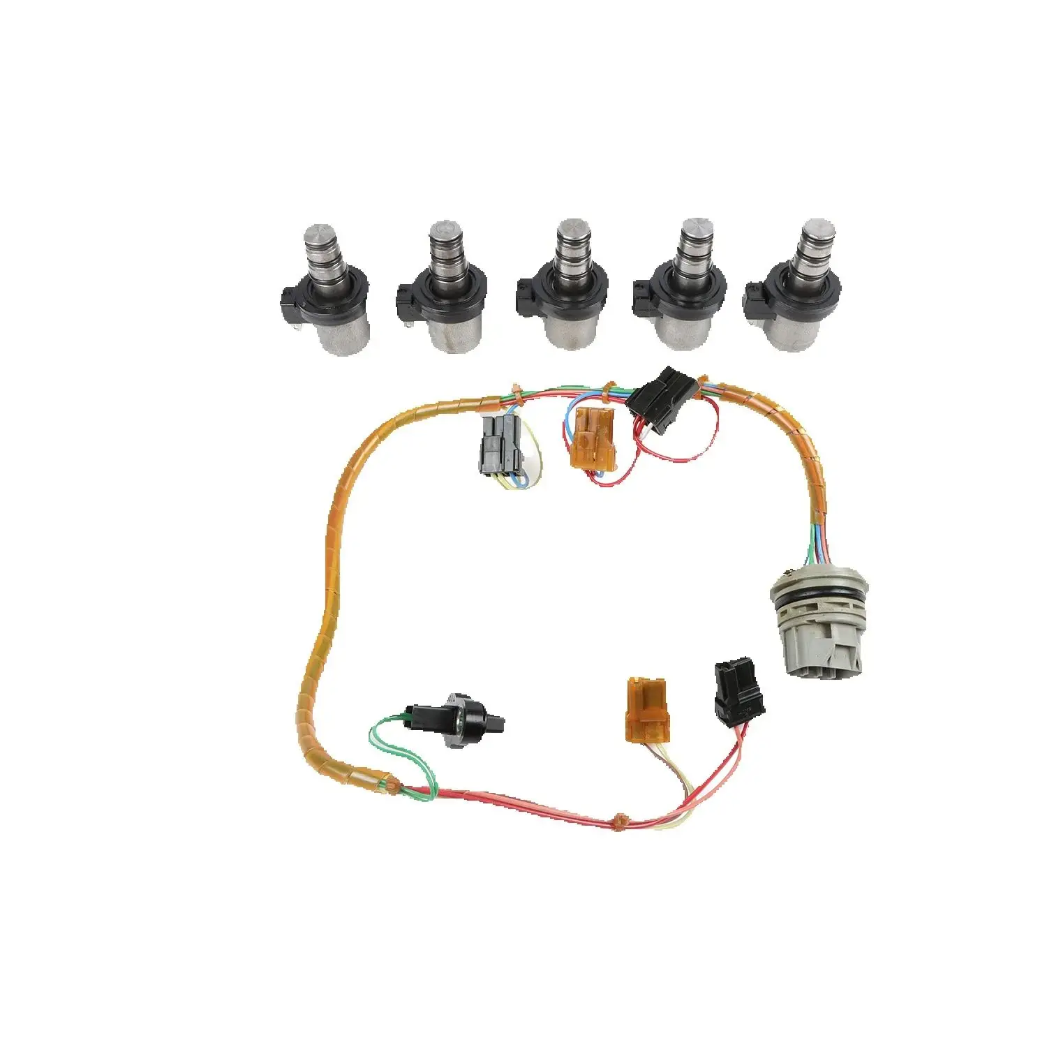 Transmission Solenoids Valve With Harness FOR Mitsubishi Kia F4A41 F4A42 Car Accessories