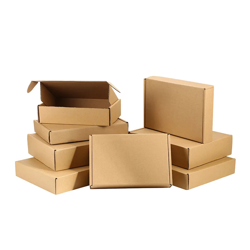 Custom Packaging Boxes Corrugated Paper Square Airplane Boxes Custom Boxes Hard Rectangular Packing Boxe