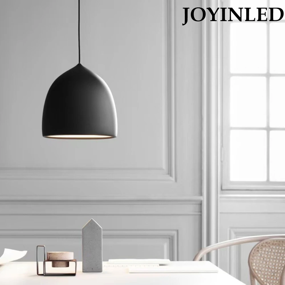 

JOYINLED металлический купол подвесной светильник скандинавский новый дизайн современный светодиодный железный абажур подвесной светильник домашний декоративный гостиная ресторан