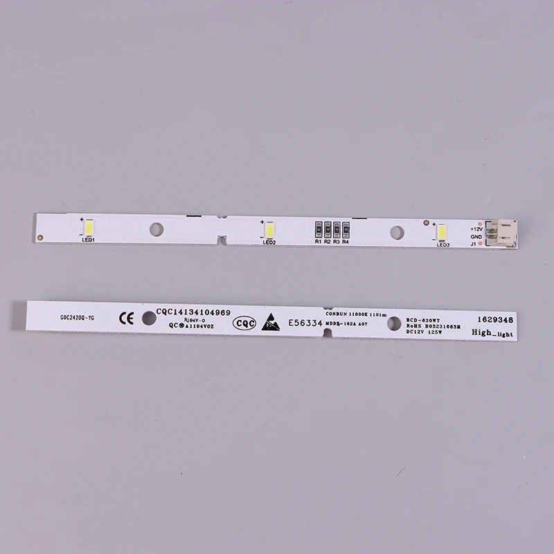 냉동고 냉장고 LED 스트립 라이트 바, DIY 액세서리, E349766 MDDZ-162A 1629348 DC12V 1.25W HCDM415LC 용, 1/3 개