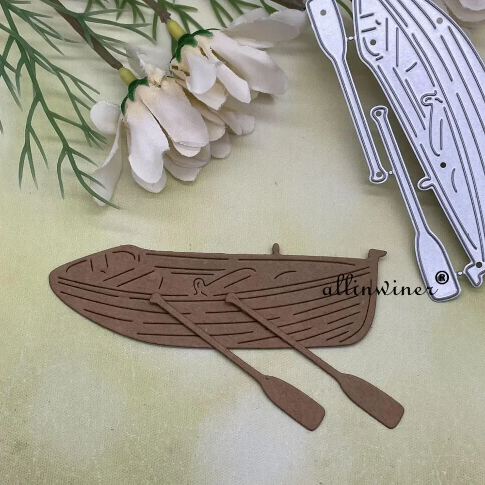 Wooden boat decoration Metal Cutting Dies Stencils For DIY Scrapbooking Decorative Embossing Handcraft Die Cutting Template