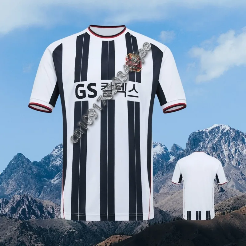 

MOTO-New Arrive Style FC Seoul vintage short-sleeved uniform top Football Jersey Man Women Soccer Sport T-Shirt Fashion Clothes