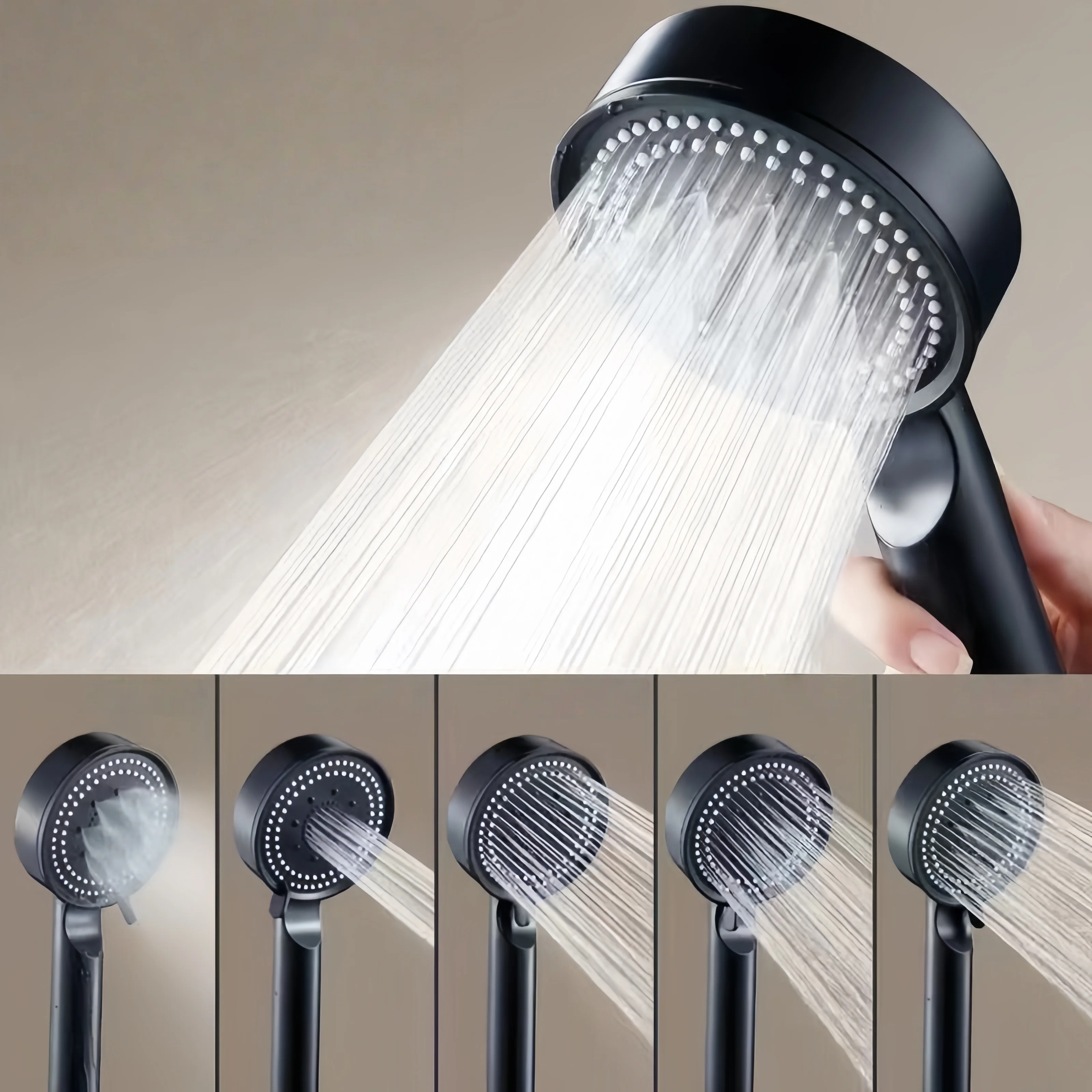 5 Mode Kepala Shower Tekanan T - High Pressure Shower Head Handheld ulasan dan harga