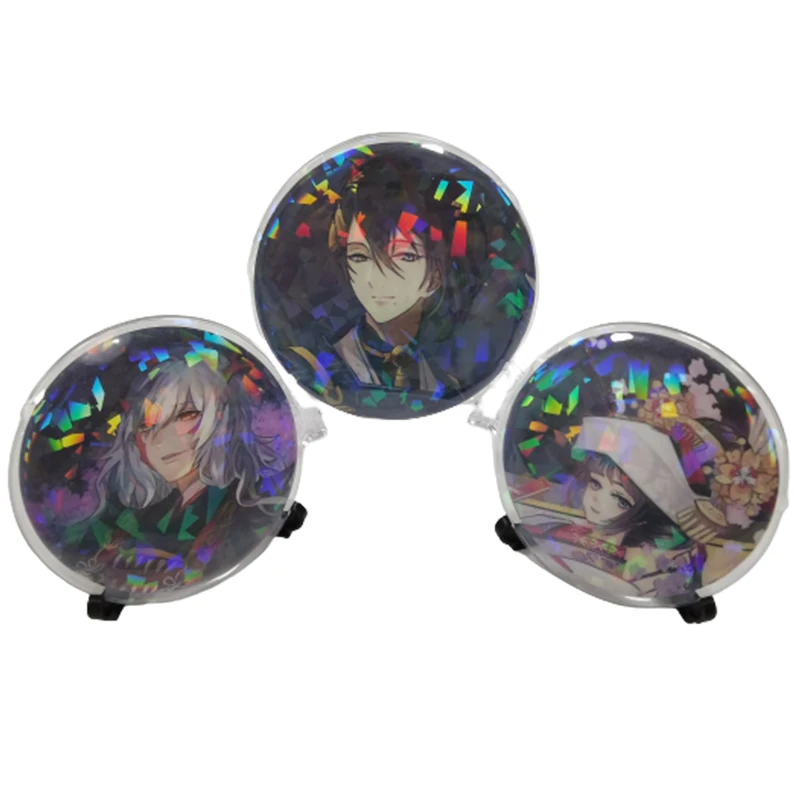 Clear Laser Protector Cover Protecting Case For Anime Badge Pins Badges Cartoon Button Japanese Pain Bag Ita Bags Accessory