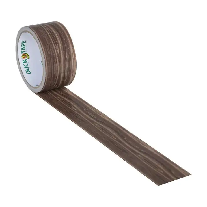 

1.88 in. x 10 yd. Brown Wood Grain Printed Duct Tape
