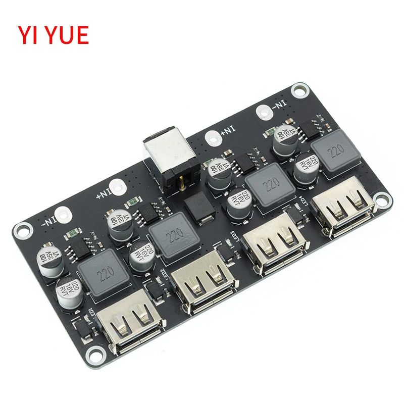 USB QC3.0 QC2.0 USB DC-DC Buck Converter Charging Step Down Module 6-32V 9V 12V 24V to Fast Quick Charger Circuit Board 5V