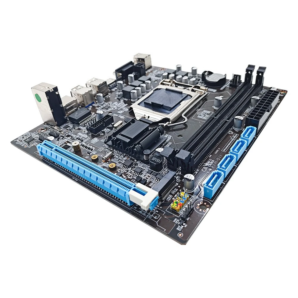 H110 DDR4 Desktop Motherboard LGA1151 Socket Support 6th 7th 8th Gen CPU M‑ATX Mainboard