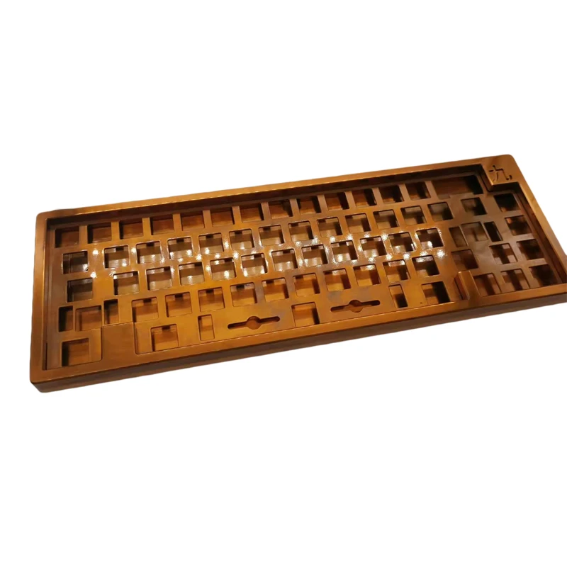 Cnc Milling 65% 60% Brass Aluminum Metal Keyboard Parts Custom Bronze Cnc Machining Mechanical Keyboard Copper Case Cnc Service