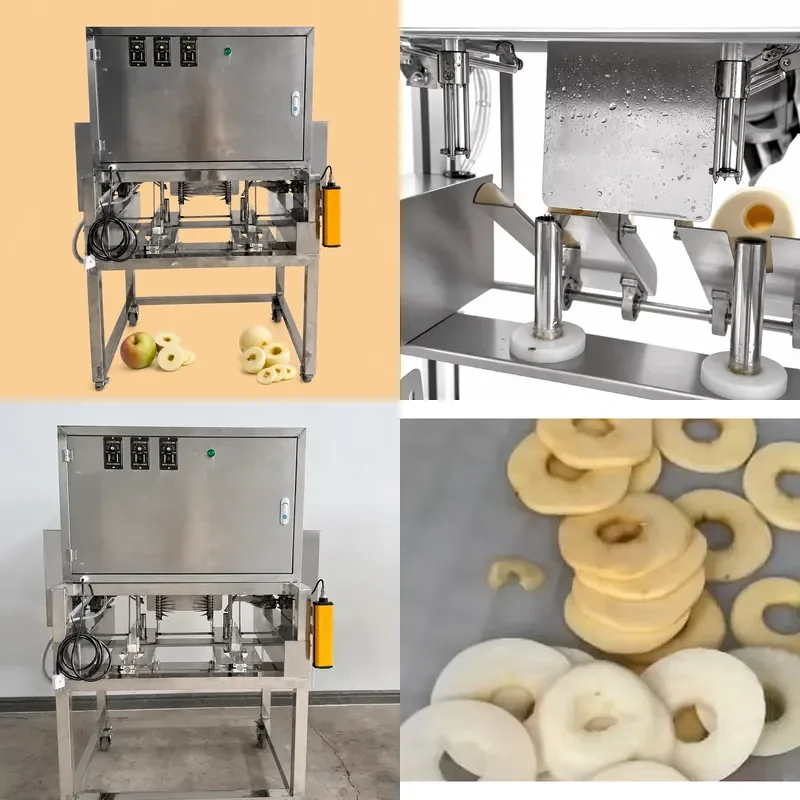 Industrial Small Pear and Apple Peeling and Core Removal Machine Commercial Apple Peeler Corer Slicer for Kitchen Use