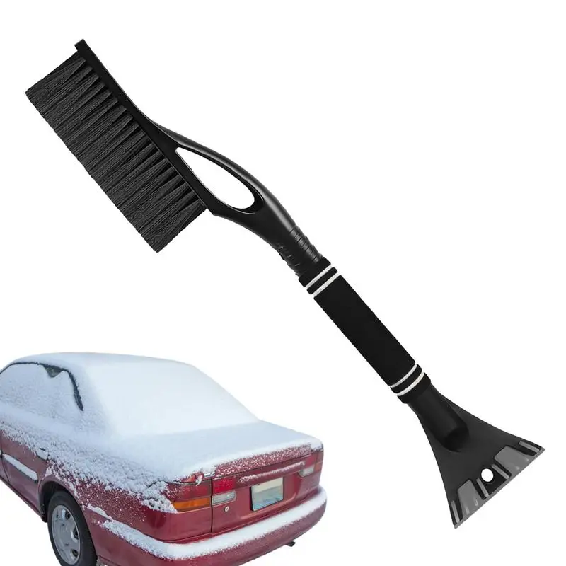 

Car Ice Scraper Car Snow Scraper multipurpose Winter Snow Shovel Portable Handle Ice Scraper Brush Snow Cleaning Scraping Tools