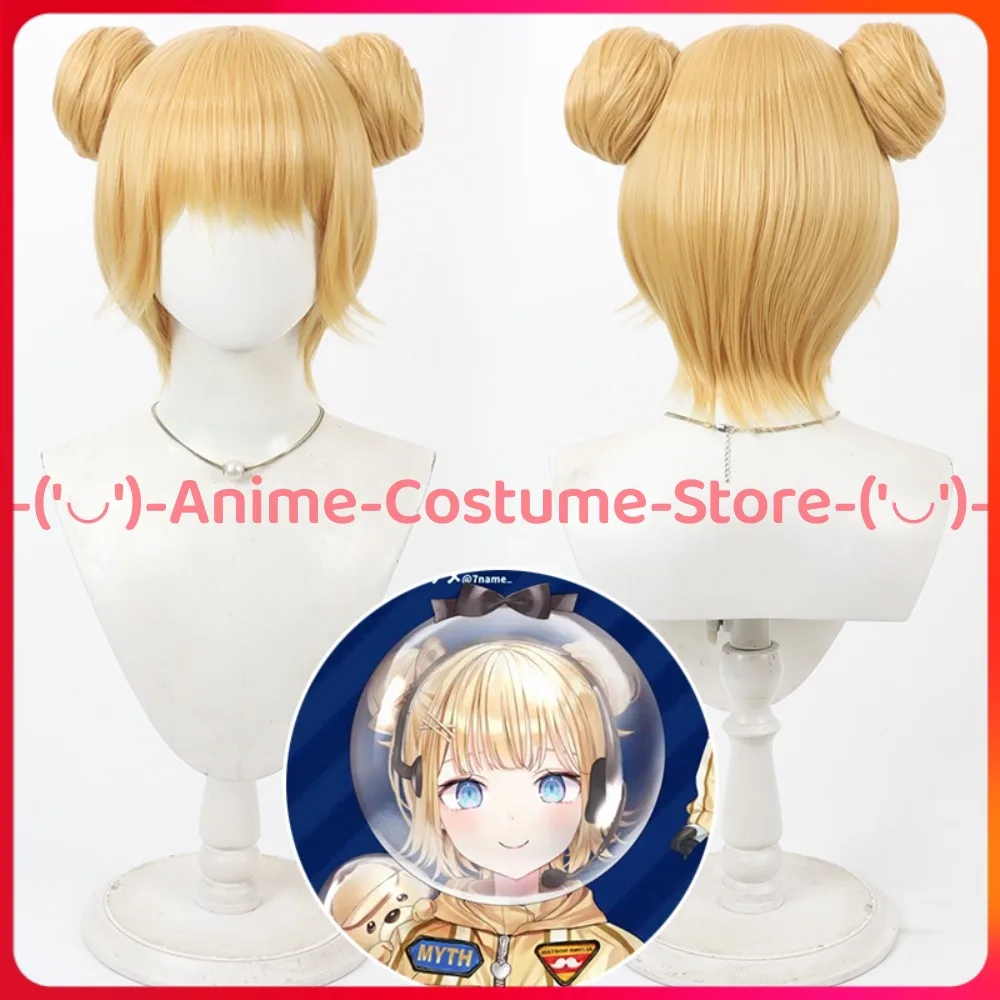 

NIJISANJI VTuber Amelia Watson Cosplay Wig Anime Character Halloween Carnival Party Costume Wigs Heat Resistant Synthetic Hair