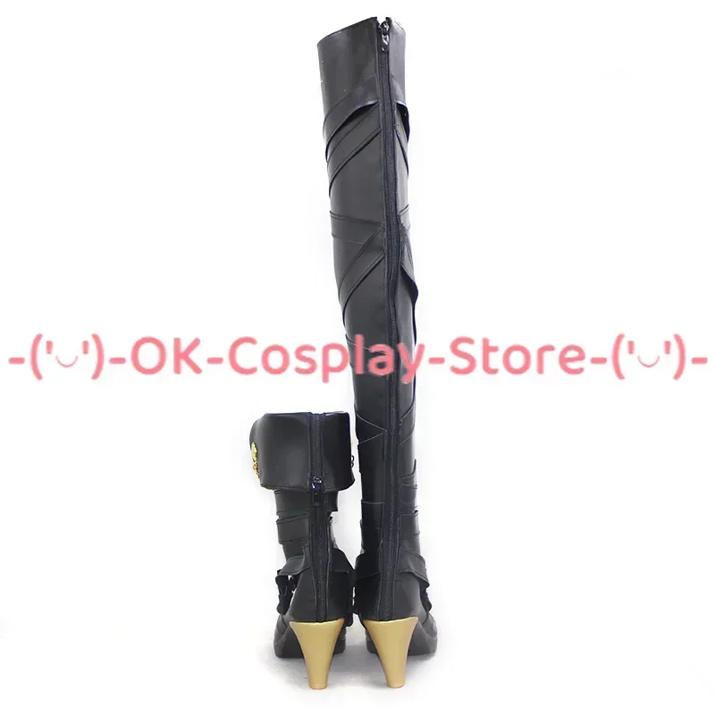 [Personalizzato] Vtuber Aster Arcadia Scarpe Cosplay Anime Gioco di ruolo Costume Prop Halloween Carnevale Festa Festa Stivali in pelle PU