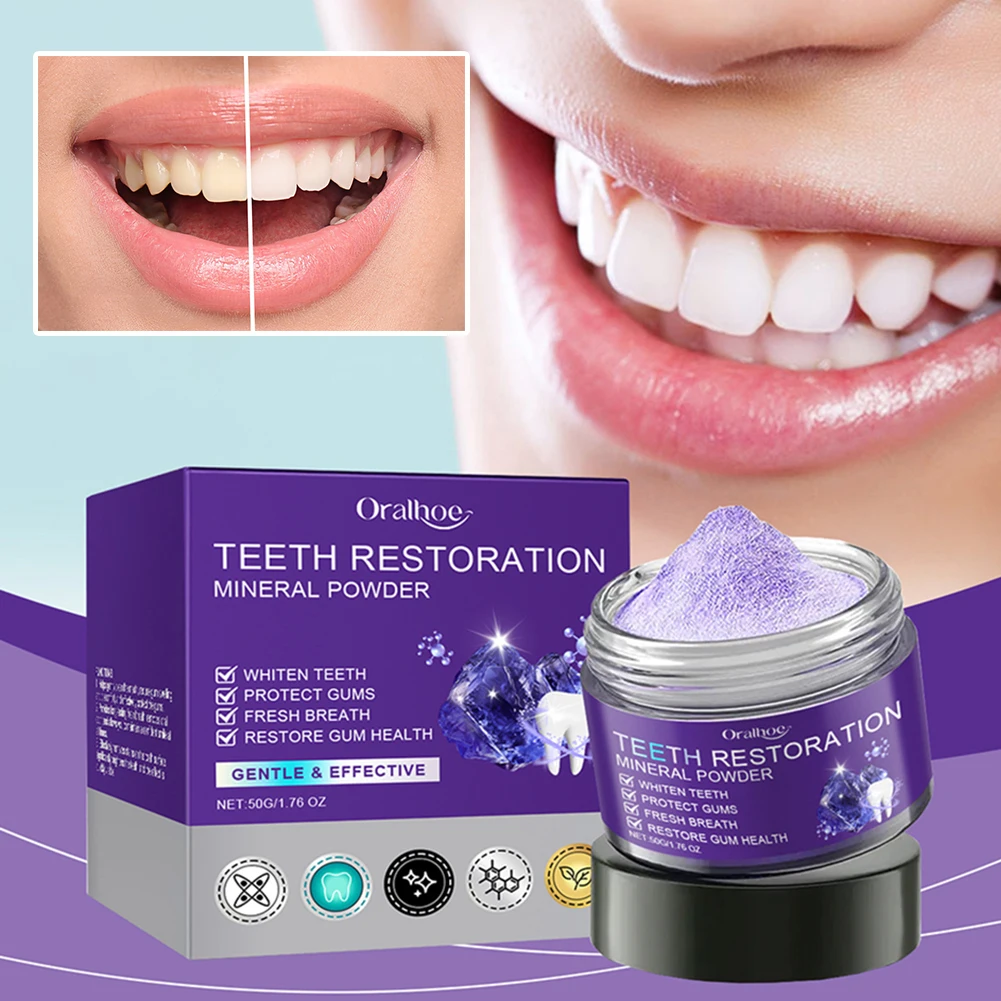 Remove Stains Teeth Cleansing Powder Freshen Breath Tooth Whitening Teeth Powder Intensives Stain Removal For Teeth Care