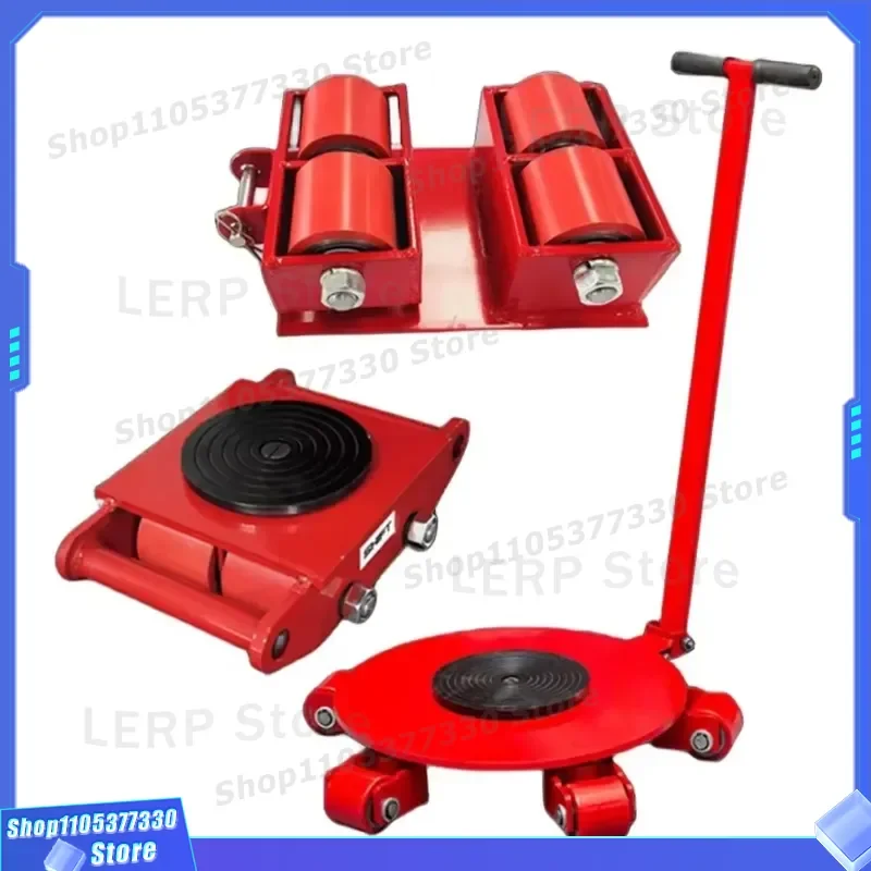 15 Ton Heavy Duty Alloy Steel Tank Transporter Multi Wheel Rotating Design Small Cow Type Truck For Straight Running Heavy