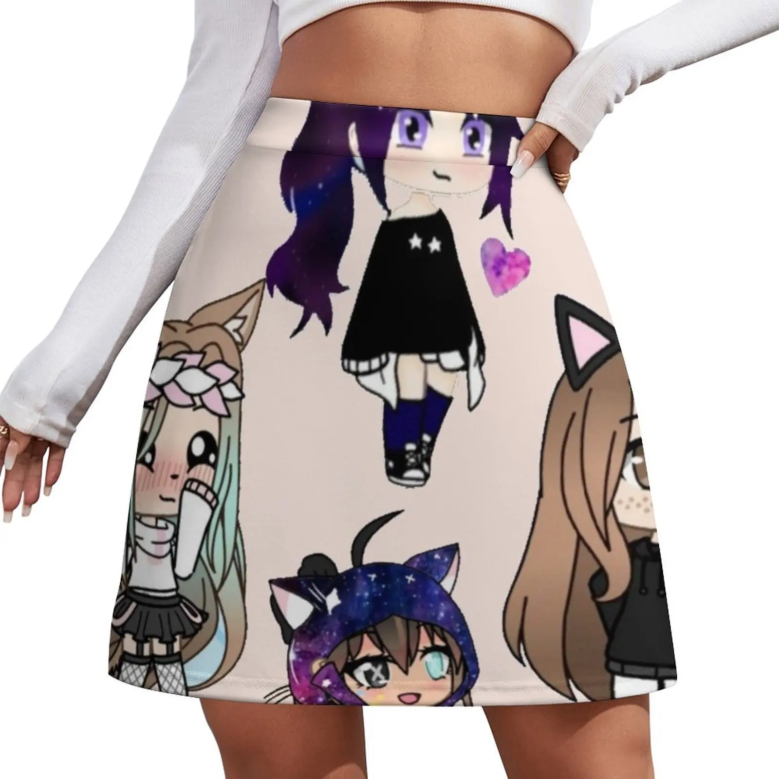 

Gacha life pack Mini Skirt luxury women's skirt mini skirt luxury evening dresses 2026 kawaii