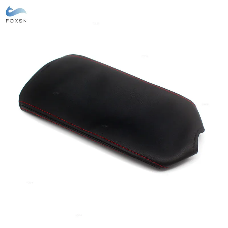 Microfiber Leather Car Interior Accessories For Honda CRV C-RV 2017 2018 2019 Central Console Armrest Box Cover Bandage Style