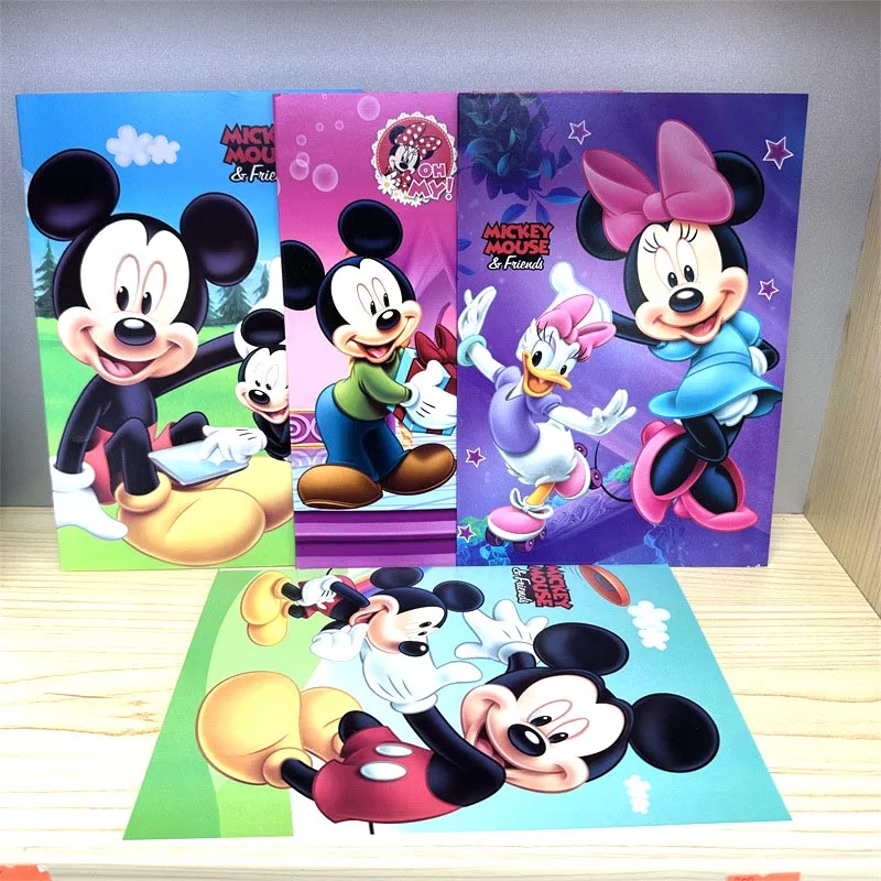 20pcs/lot Disney Mouse Memo Pad Notepad Kawaii Notebook Stationery Label Planner Sticker Post School Supplies