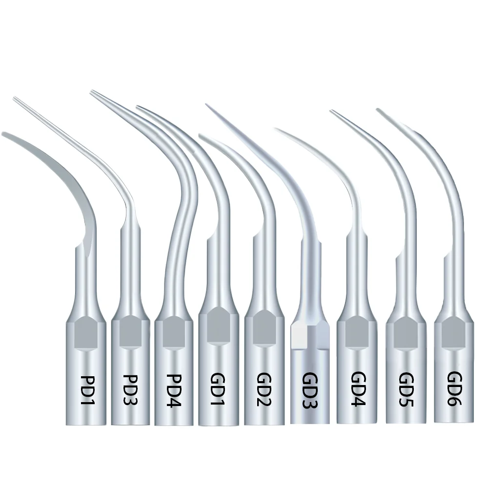 Odonto sem Galantia 5pcs Dental Scaler Tip Fit for SATELEC/DTE Ultrasonic Scaler Handpiece Dental Ultrasonic