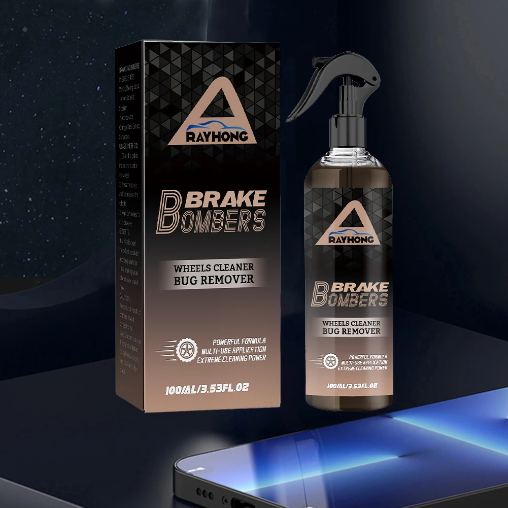 

100 мл спрей для очистки колес, стойкий спрей для удаления ржавчины, осветлитель для автомобильных шин, принадлежности для обслуживания автомобиля