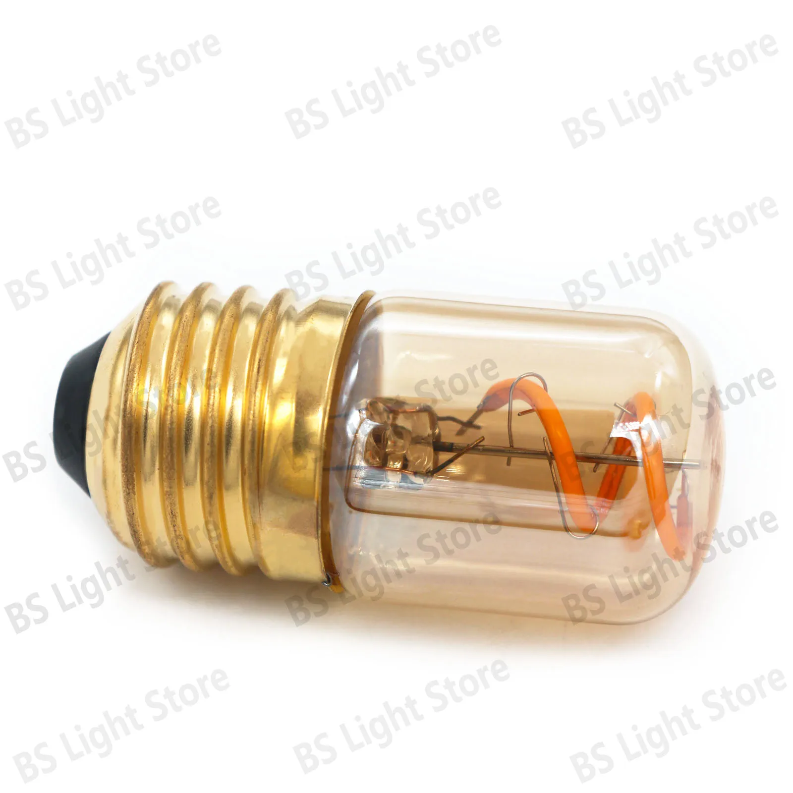 LED Mini E27 T28 Light Bulb Filament 1W AC 220V 2200K Warm light Vintage Candle Light Ampoule IncandescentSpiral Lamp Glass Bulb