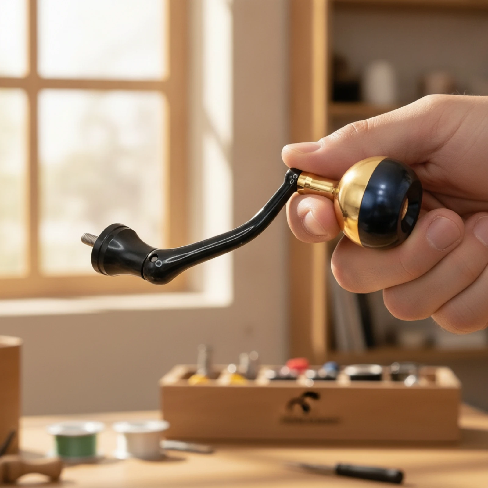 fishing-reel-reel-handle-folding-reel-handle-with-round-knob-comfortable-long-lasting-for-anglers