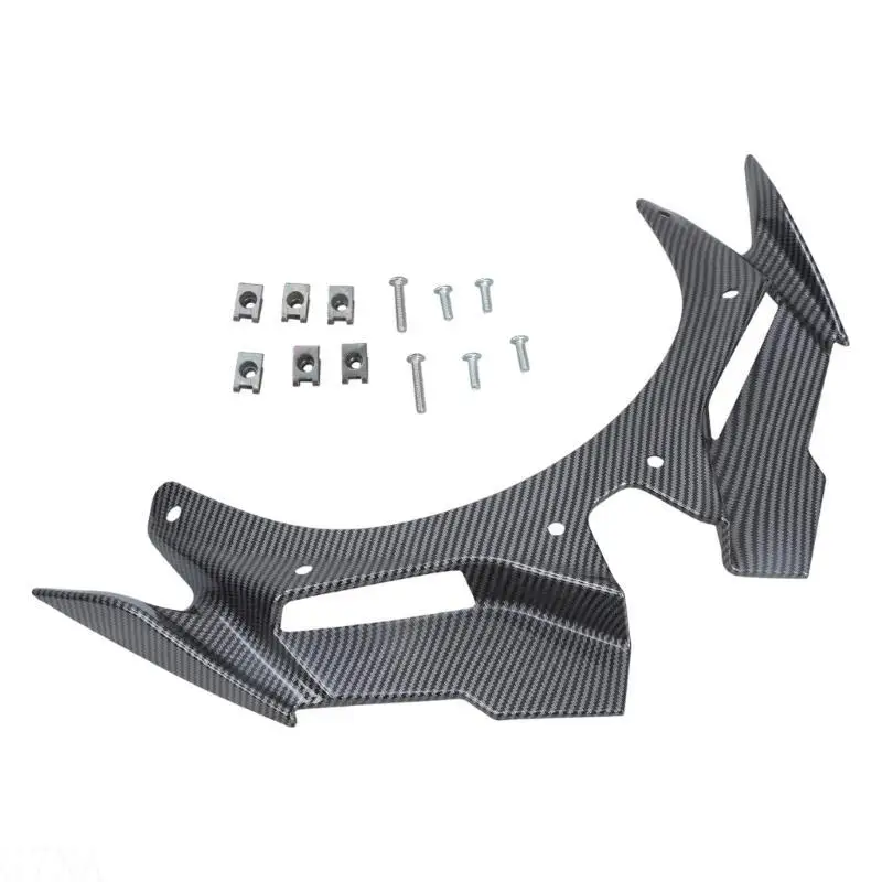 G7NA Bodyframe Winglets Stilvolle aerodynamische Flügelabdeckung Motorrad-Frontverkleidung Winglets Motorrad-Ersatzteil für ZX4R – Detail 5