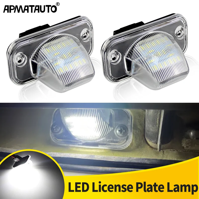 2Pcs Led License Nu…